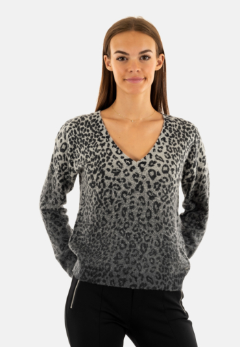 Pull leger freeman t. porter parina deep dye leo wo55-l f671 medium grey