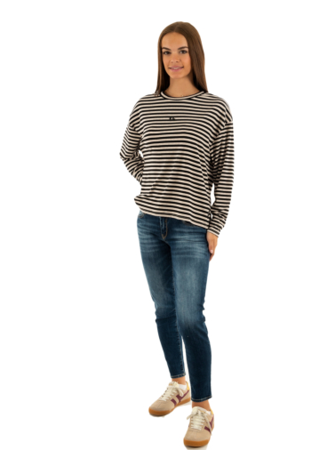 Tee shirt manches longues Le Temps Des Cerises kina 0001 black