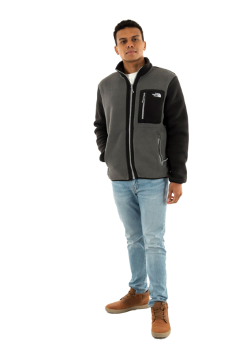 Gilets cardigans the north face yumiori full zip wvo anthracite grey/tnf bla
