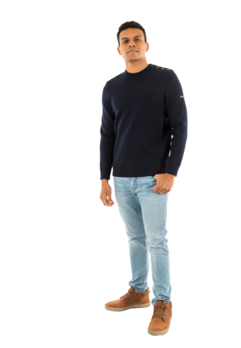 Pull hiver saint james cancale marine