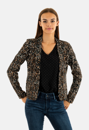 Blousons et vestes only poptrash black rustic terrazzo