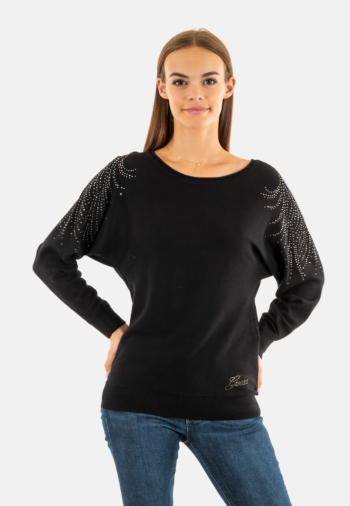 Pull hiver guess jeans loretta jblk jet black a996