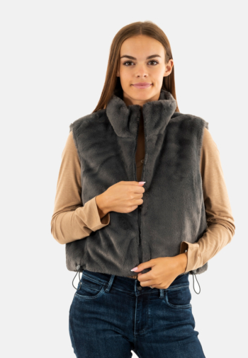 Gilets sans manche only dana blackened pearl