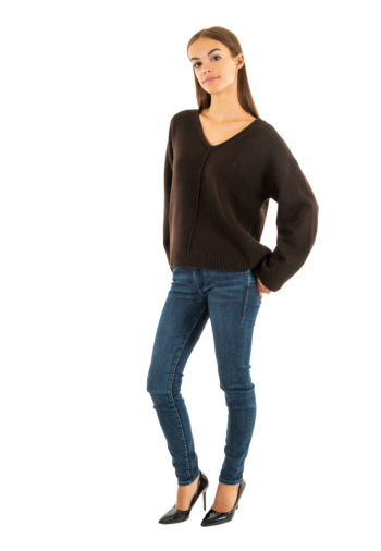 Pull hiver only whitney life chocolate torte melange