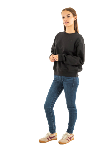 Sweat calvin klein jeans archive logo fren ub1 black