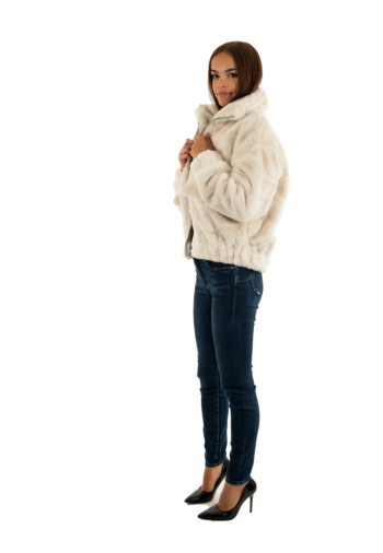 Blousons et vestes freeman t. porter solly fur p101 f512 whitecap gray