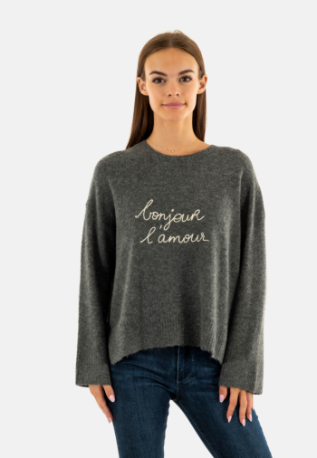 Pull hiver grace & mila saints anthracite