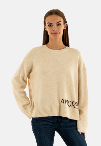 Pull hiver grace & mila saints chocolat