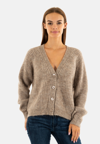 Gilets cardigans grace & mila saluda greige
