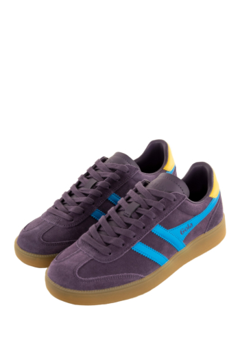 Baskets basses gola viper trainer plum/pacific/pollen/gum