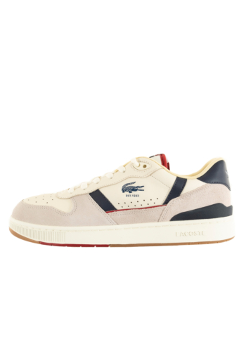Baskets basses lacoste t-clip set 40f off wht/gum