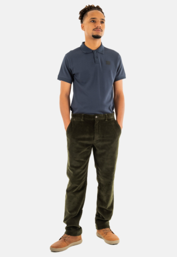 Pantalons barbour stretch cord tailored gn91 forest