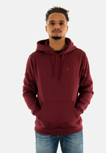 Sweat tommy jeans reg s flag xiu red wine