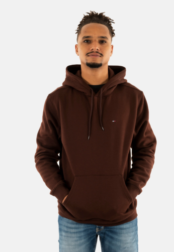 Sweat tommy jeans reg s flag gs7 rich brown