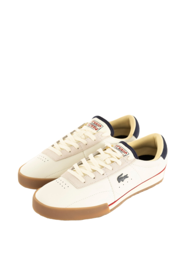 Baskets basses lacoste aura 225 407 wht/nvy/red