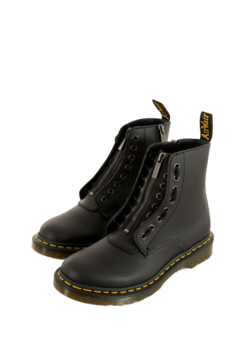 Bottines dr martens 1460 pascal frnt zip black nappa