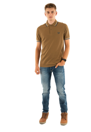 Polos fred perry mm3600 z60 shdstn/ecr/dkpet