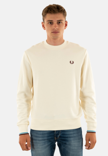 Sweat fred perry m7535 z46 ecr/crtblu/oxblo