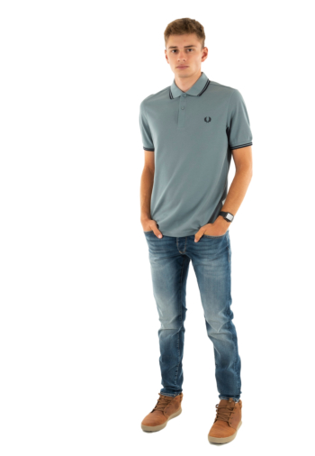 Polos fred perry mm3600 z56 stockportblu/nvy