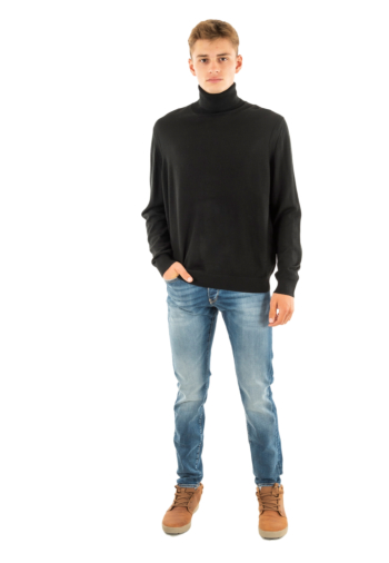 Pull hiver armani exchange xm000900 uc001 black