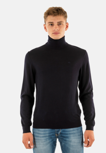 Pull hiver armani exchange 8nzm3c 1510 navy