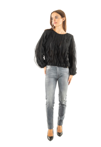 Pull hiver salsa frill 000 black