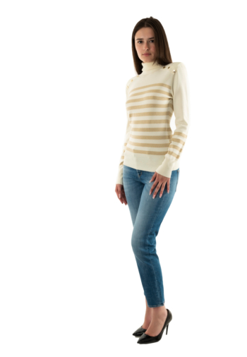 Pull hiver lola casademunt lf2511008 10m crudo-metal