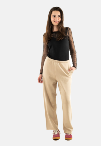 Jogging sweet pants endless straig white pepper