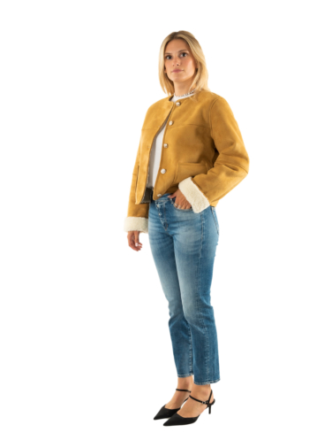 Blousons et vestes morgan 252-gpoli camel