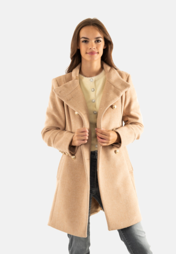 Manteaux salsa 21010398 132 dark beige v2