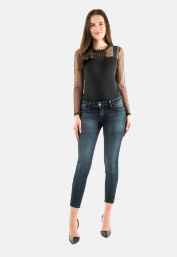 Jeans Le Temps Des Cerises pulpc 3286 blue / black