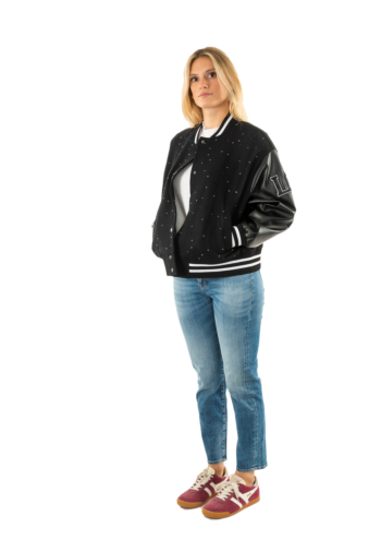 Blousons et vestes lola casademunt lf2502019 2nb negro-blanco