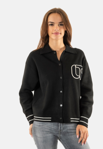 Gilets cardigans Le Temps Des Cerises kaleb 0001 black