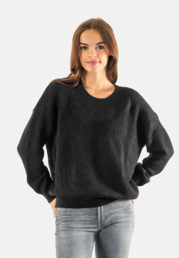 Pull hiver Le Temps Des Cerises zelena 0001 black