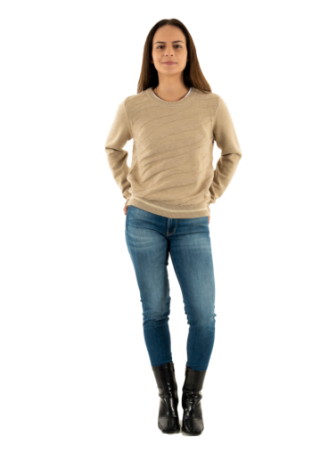 Pull leger yes zee m011  bi00 212 tortora