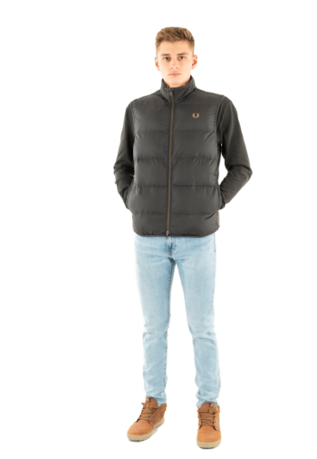 Blousons et vestes fred perry insulated 102 black