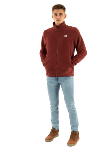 Sweat the north face glacier fleece 0vo sumac