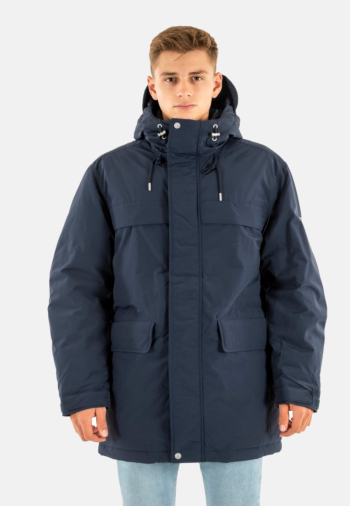 Blousons et vestes tommy jeans city ready c1g dark night navy