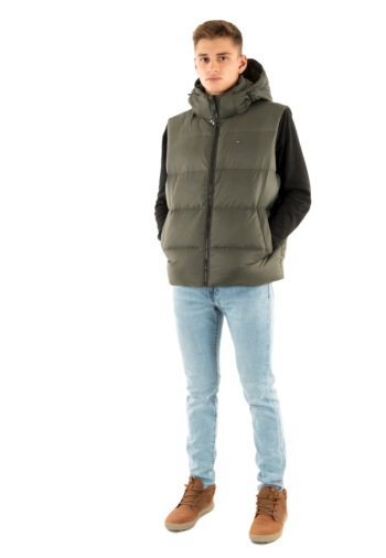 Doudounes tommy jeans essentials down mrh pewter green