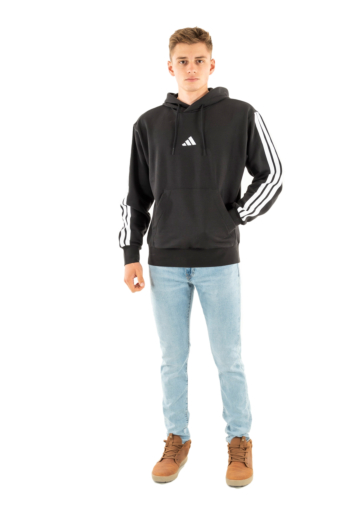 Sweat adidas sportswear m 3s fl hd noir/blanc