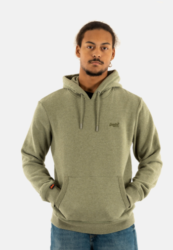 Sweat superdry essential logo h7g faded sage green marl