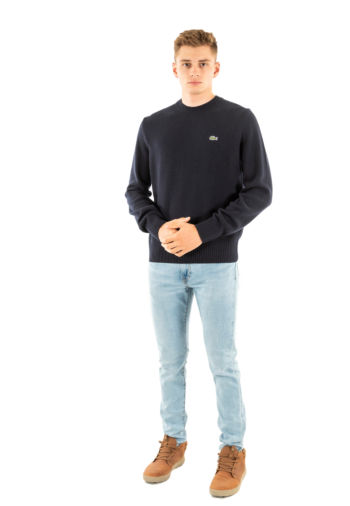Pull hiver lacoste ah2916 166 marine