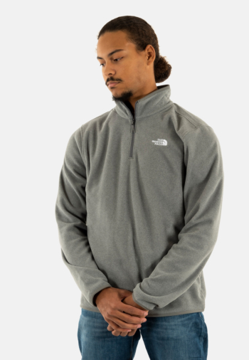 Sweat the north face glacier fleece 1/4 zip cqi tnf mid grey heather