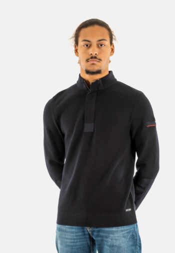 Pull hiver saint james loup de mer ii navy