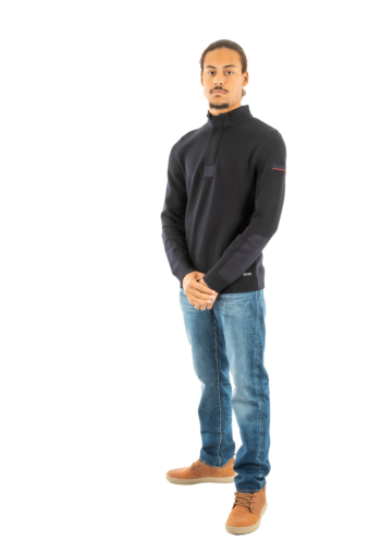 Pull hiver saint james loup de mer ii navy