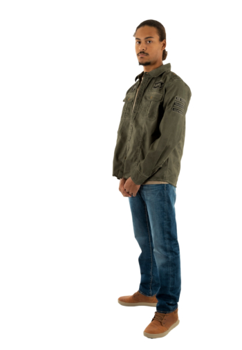 Chemise von dutch oshldt kaki