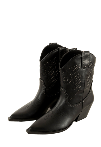 Bottines corina botin cowboy negro