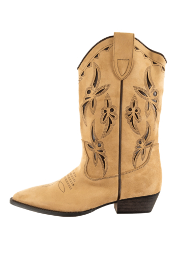 Bottes corina bota cowboy camel