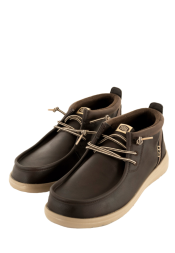 Chaussures bateau hey dude wally mid gripr classic 2iv mole brown