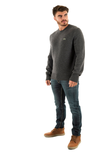 Pull hiver lacoste ah2916 050 bitume chine
